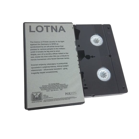 Vintage Lotna 1959 VHS Andrzej Wajda Polish With English Subtitles - Picture 3 of 6
